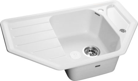 Кухонная мойка GranFest Corner 800E, C-800E иней